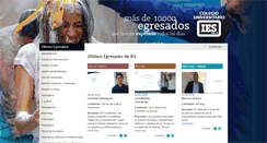 Desktop Screenshot of egresados.ies21.edu.ar